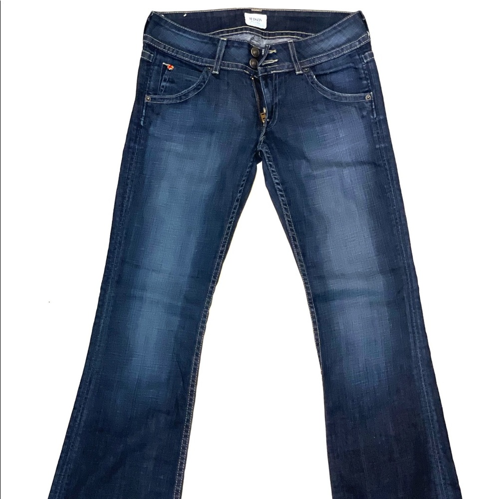 HUDSON bootcut signature Blue jeans size 27